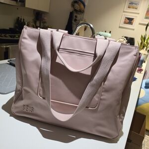 BEIS Blush Pink Travel Tote